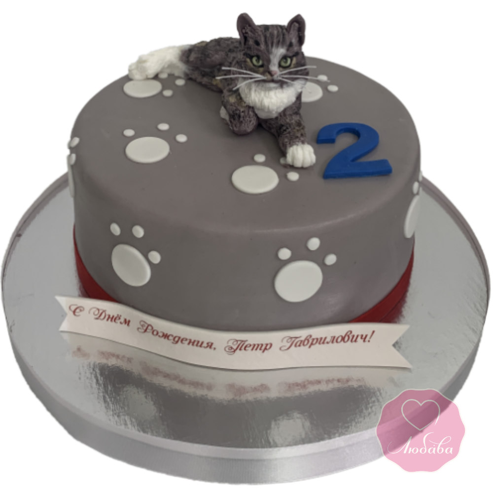 Торт с котом №3097